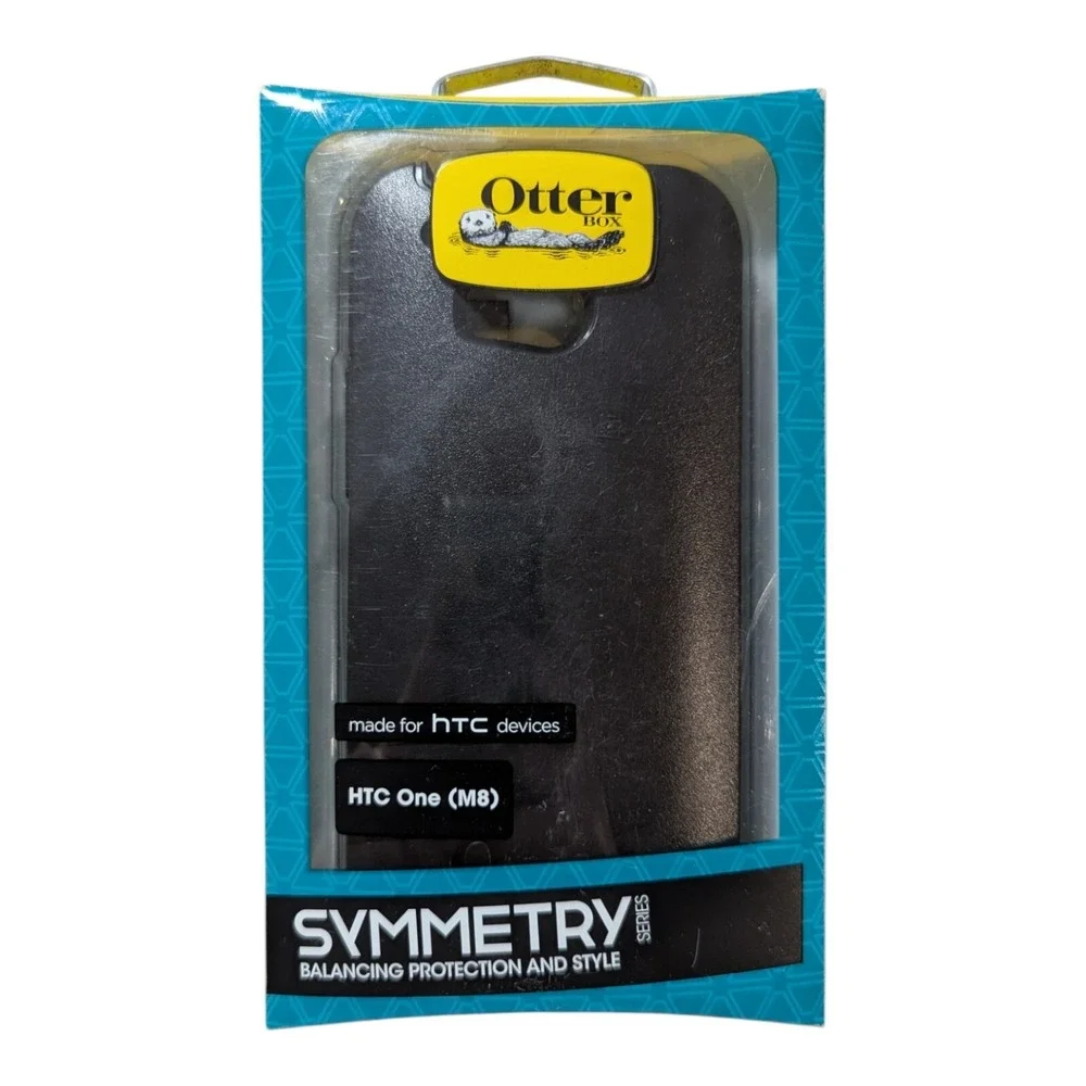 H3. OtterBox Symmetry Series Case for HTC One (M8) - Black